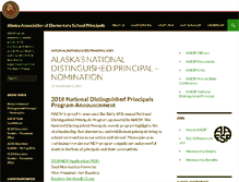 Tablet Screenshot of ak-principals.org